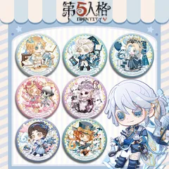 第五人格6周年缶バッジセット 第五人格 囚人 六周年 中国限定 缶バッジ 冬蝉 囚人 第五人格