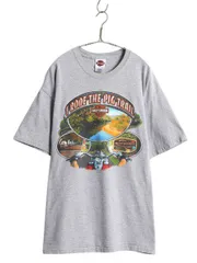 【お得なクーポン配布中!】 USA製 ハーレー ダビットソン 両面 プリント Tシャツ メンズ XL / 古着 オフィシャル ヘビーウェイト バイク アート イラスト グラフィック