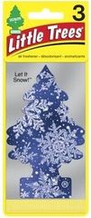 【☆期間限定販売☆】40.【Let it Snow! (レットイットスノー)】Little Trees 3個set / エアフレ 芳香剤 エアフレッシュナー 吊り下げ リトルツリー アメリカン雑貨