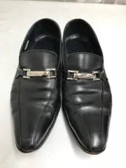 BURBERRY バーバリー ローファー ビジネスシューズ メンズ 25.5cm ブラック