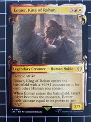 Mtg シングル: 　Eomer, King of Rohan (ローハンの王、エオメル) 指輪物語