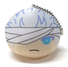 【中古】ぬいぐるみマスコット・ぬいぐるみバッジ 五条悟(特典ver.) 「劇場版 呪術廻戦 0 おまんじゅうにぎにぎマスコット」 エンスカイBOX購入特典