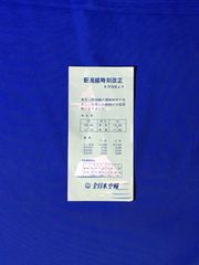 C1261c●【チラシ】 新潟線時刻改正 6月15日より 東京-新潟線の運航時刻改正 全日本空輸 ANA 時刻表/運賃/汽船接続時刻