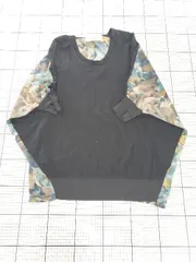 ◇ Θ ジャーナルスタンダード マーブル柄 半袖 Tシャツ チュニック サイズ表記なし ブラック系 レディース E  【1509100082361】