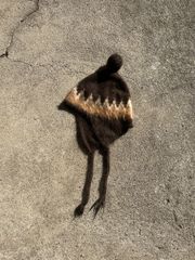 2002AW Number (N)INE NOWHERE MAN Angola Wool Knit Beanie ナンバーナイン「ジョージ期」アンゴラウールニットキャップ 日本製