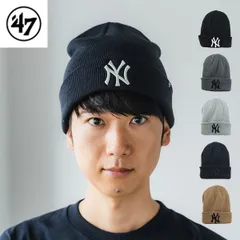 47 ニット帽 カフニット ニューヨークヤンキース Cuff Knit メンズ レディース ニットキャップ 秋冬 フォーティセブン 帽子 メジャーリーグ メンズ レディース ユニセックス キャップ 防寒 秋冬 贈り物 プレゼント アウトドア スノボー スキー