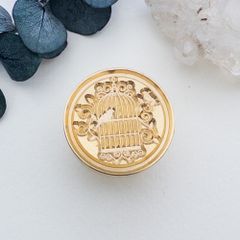 シーリングスタンプ ヘッドのみ 鳥 25mm シーリングワックス スタンプヘッド【商用OK】  sw97