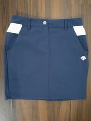 DESCENTE GOLF デサントゴルフ プライマリストライト スカート M ネイビー