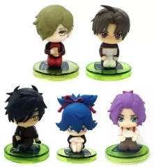 【中古】トレーディングフィギュア 全5種セット 「刀剣乱舞-ONLINE- すわらせ隊」