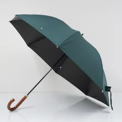 晴雨兼用傘 Polo Ralph Lauren ポロ ラルフローレン USED美品 遮光 日傘 グリーン グラス骨 メンズ 紳士傘 大判 65cm S2763