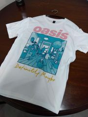 oasis / オアシス 『Definitely Maybe』 正規品ロックTシャツ（新品）