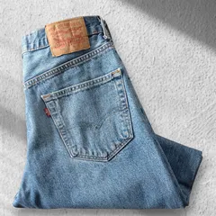 ■古着 Levi's リーバイス 550 ジーンズ デニムパンツ RELAXED FIT 15年製 W32L32【L5190】