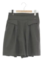 フォクシーニューヨーク　ロング　ガウチョ　ワイド　パンツ　キュロット　38 フォクシーニューヨーク ワイドパンツ 38 リボン ベルト