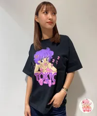 【ムラスポ公式】新品 TAHCHEE ターチー 半袖 Tシャツ レディース フロントプリント オーバーサイズ アニメモチーフ TC240700-03 ムラサキスポーツ限定のサムネイル