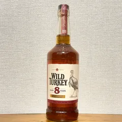 未開封　古酒 ワイルドターキー8年 旧ラベル 50.5% 333ml 希少ボトル 古酒】ワイルドターキー 8年 旧ボトル 飲料・酒