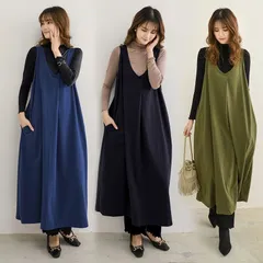 キャミワンピース タンクワンピ ロング丈 袖なし Aライン マキシ丈 シンプル 無地 ゆったり 楽ちん 光沢感 可愛い きれいめ 黒 レディース 20代 30代 40代 50代 春夏秋冬 M1014-X2JD-1