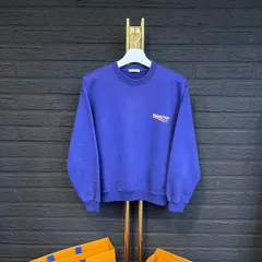 極美品》BALENCIAGA スウェット 裏起毛 ネイビー系 M BB18 - www.gcnm ...