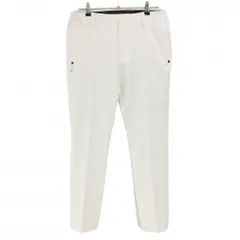 【超美品】ブリーフィング パンツ アイボリー ストレッチ サイドウエストゴム 裏地付 メンズ L ゴルフウェア 2023年モデル BRIEFING