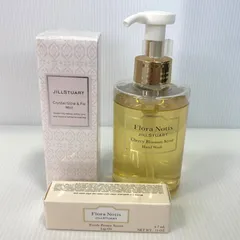 【未使用品】JILLSTUART ジルスチュアート 化粧品3点セット チェリーブロッサム ハンドウォッシュ/クリスタル グロウ＆フィックス ミスト/フレッシュピオニー リップオイル GM