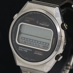 vintage デジタル時計 CITIZEN 4-098331 - メルカリ