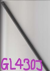 シフト 協栄製作所 SHIFT グラファイトワイパーラバー graphite wiper rubber GL430J 8.6mm幅430mm用 1本 GL-430J