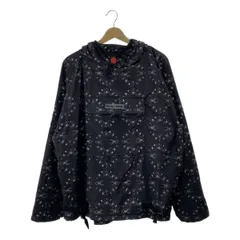 FUCKING AWESOME / ファッキンオーサム | SPIDER PATTERN NYLON ANORAK HOODIE FLEECE LINER スパイダー柄 ナイロン アノラック フーディー | M | ブラック | メンズ