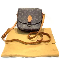 【ジャンク販売】ルイ・ヴィトン（LOUISVUITTON）サンクルーMM　ショルダーバッグ M51243　廃盤モノグラムTH0954　ショルダー切れそう、ベタあり【中古】KB-9799