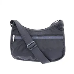 美品 LeSportsac レスポートサック CLASSIC HOBO ショルダーバッグ ディープシーブルー ナイロン レディース　240001135777