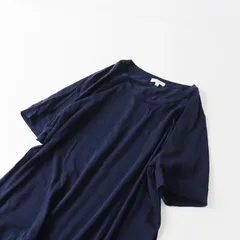 デミリー DEMYLEE コットン ラグランスリーブ プルオーバー カットソー S/ネイビー トップス 半袖 ロールアップ 【2400013549622】のサムネイル