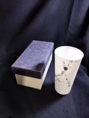 明治期 横浜焼 井村彦次郎 波型 カップ＆ソーサー エッグシェル 里帰り