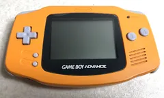 【DH913】ジャンク 任天堂 ゲームボーイアドバンス 本体 オレンジ AGB-001