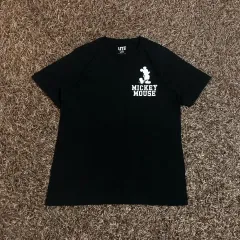 UNIQLO(ユニクロ) UT ミッキーマウス 半袖T 黒 XS