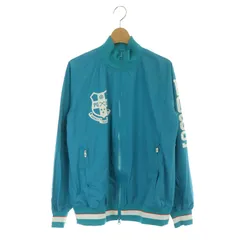 パーリーゲイツ PEARLY GATES リップストップ ブルゾン ジャケット 薄手 ジップアップ 1 水色 白 オレンジ /NR ■OSのサムネイル