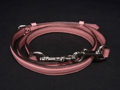美品 コーチ ショルダーストラップ 紐 シルバー金具 ピンク レザー