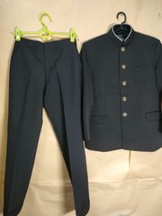【新品】標準学生服　学生服　上下セット　大きいサイズ　155A 学ラン　詰め襟　詰襟  180A