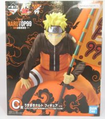 BANDAI SPIRITS 이치 반 쿠지 NARUTOP99 호화 絢爛忍絵巻 C상 우즈마키 나루토 피규어(NARUTOP99 기념 기시모토 사이사 신작 일러스트