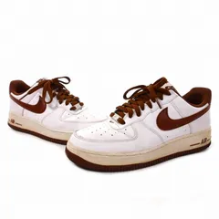 ナイキ NIKE Air Force 1 07 Low "White/Pecan" エアフォース1 スニーカー シューズ US9.5 27.5㎝ ホワイト/ブラウン 白 茶 DH7561-100のサムネイル