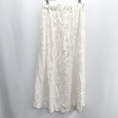 ◇ Θ CIAOPANIC TYPY チャオパニックティピー ウエストゴム マキシ フレアー スカート サイズM アイボリー系 レディース E  【1410100005871】