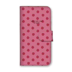 Google Pixel 10/10Pro ケース 手帳型 グーグルピクセル10/10プロ スマホケース 携帯ケース さくらんぼ いちご りんご レモン フルーツ かわいい 果物 モモ ドット柄 カラー01