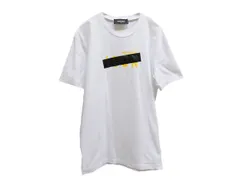 ディースクエアード メンズ アイコンテープド Tシャツ #S 白 ホワイト 