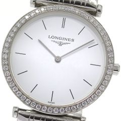 ロンジン LONGINES L4.513.0 ラ グランクラシック ダイヤベゼル クォーツ レディース良品_824534