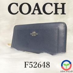 【COACH】 F52648 E1580 長財布 レザー ロング ジップ