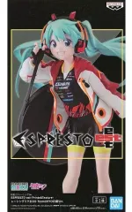 【中古】フィギュア 初音ミク レーシングVer. 「キャラクター・ボーカル・シリーズ01 初音ミク」 ESPRESTO est-Prints＆Texture-レーシングミク2020 TeamUKYO応援Ver.