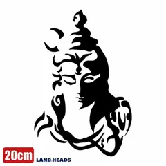 車 ステッカー 20cm 神様 釈迦 神々しい 仏陀 給油口 おもしろ バイク かっこいい カー用品 かわいい シール おしゃれ 転写式 黒 送料無料 st2022-20