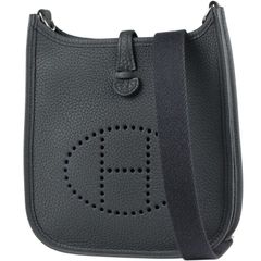 HERMES/エルメス　エヴリンTPM アマゾン（ショルダーバッグ）　トリヨンクレマンス　グリミスティ（グレー）×シルバー金具　W刻印（2024年製）【未使用品】