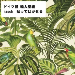 剥がせるドイツ製壁紙rasch【0.53m×10.05m】4ロールセット 剥がせるドイツ製壁紙rasch【0.53m×10.05m】4ロールセット