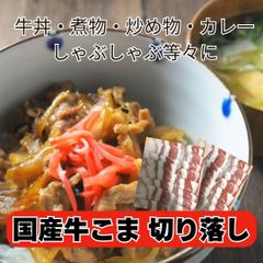≪☆送料無料☆国産牛が100gあたり329円！牛丼・カレー・肉うどん・炒め物にも！1.2mmにスライス済みなので、解凍するだけでなんにでも使えて便利♪どんな料理にも使える万能食材「国産牛こま 1kg（500g×2袋／1.2mmスライスカット）」≫
