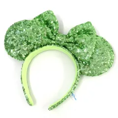 【中古】アクセサリー(非金属) ミニーマウス(グリーン) スパンコールカチューシャ 「ディズニー」 東京ディズニーリソート限定