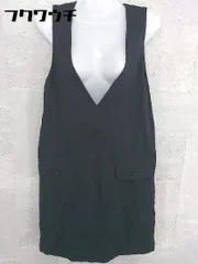 ◇ ◎ ANAYI アナイ ジャンパースカート ミニ ワンピース サイズ38 ブラック レディース 【中古】 【1002801540654】のサムネイル