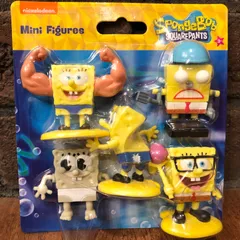 SpongeBob Mini Figure  スポンジボブ ミニフィギュアセット アメリカン雑貨 アメ雑 キャラクターグッズ